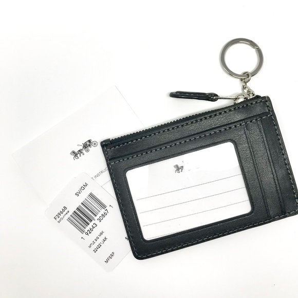 🦋LAST ONE🦋COACH Card Skinny Keychain ID Wallet - Picture 5 of 5